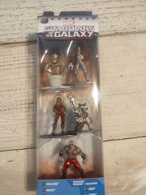 Jada toys nano metalfigs  marvel guardians of the galaxy new with box Die cast